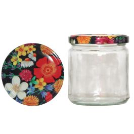 Germerott Honiggläser 400 Ml - 60 Stück Rundglas Mit Twist Off Deckel