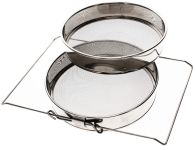 Stainless Steel Double Strainer Classic